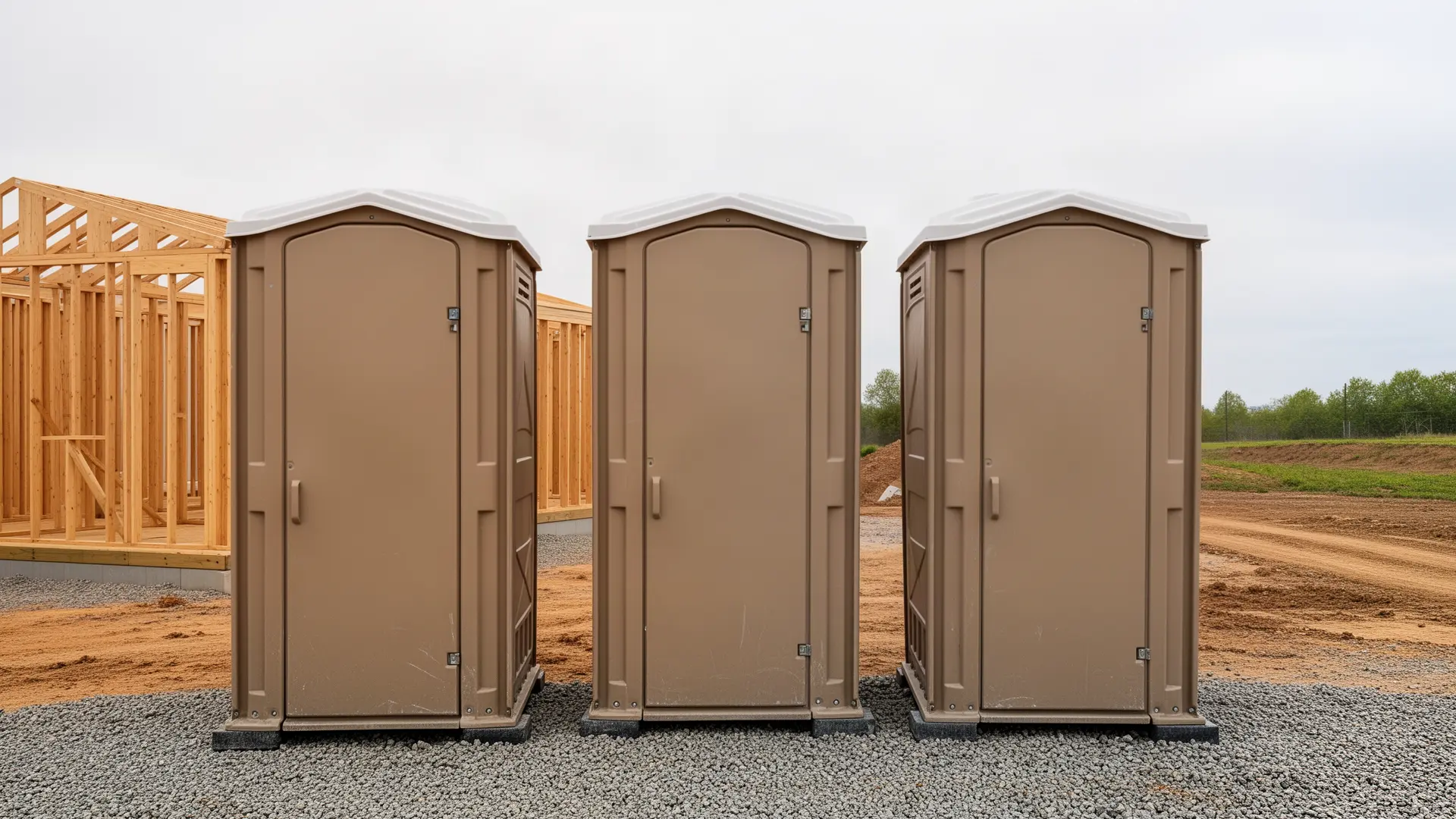 Clean porta potty unit from Hazel Mountain Porta Potty Rental in Hyattsville, MD